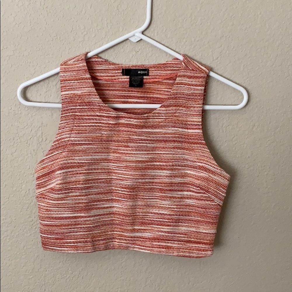 Vintage Knit Crop Top (Thrifted)